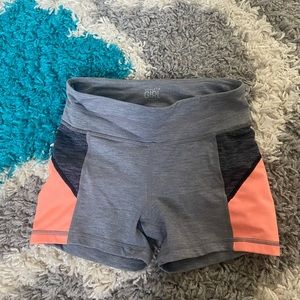 Athletea Girls Spandex Shorts (size medium 8-10)